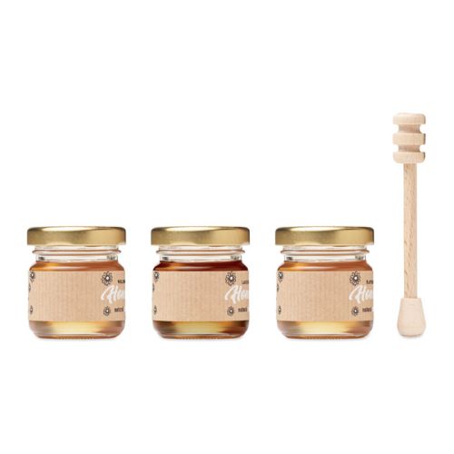 Set with 3 honey jars - Image 3